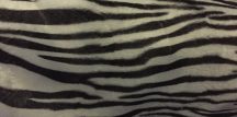 zebra mintás műszőr