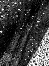 Flitteres  - gyöngyös tüll (fekete)