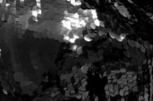 Nagy flitteres fekete